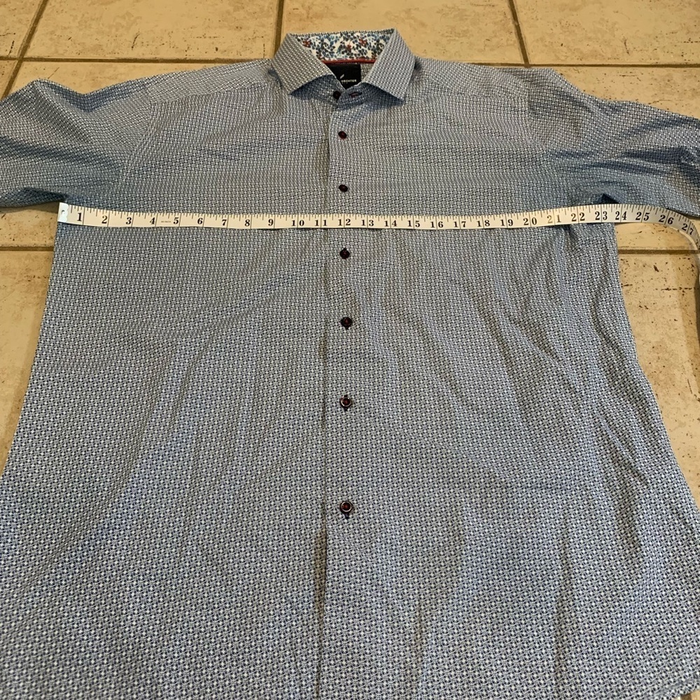 Daniel Hechter Paris Men's Long Sleeve Button-Up Shirt - Size XL - Picture 3 of 5